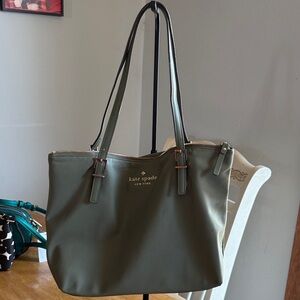 Kate Spade Army Green Tote